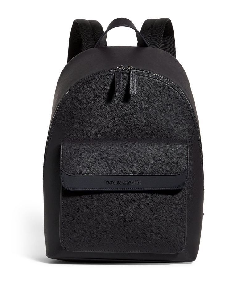 Emporio Armani Emporio Armani Faux Leather Backpack