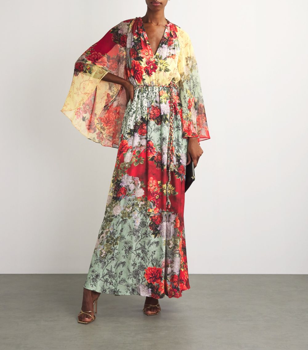 Alice + Olivia Alice + Olivia Floral Malinda Maxi Dress