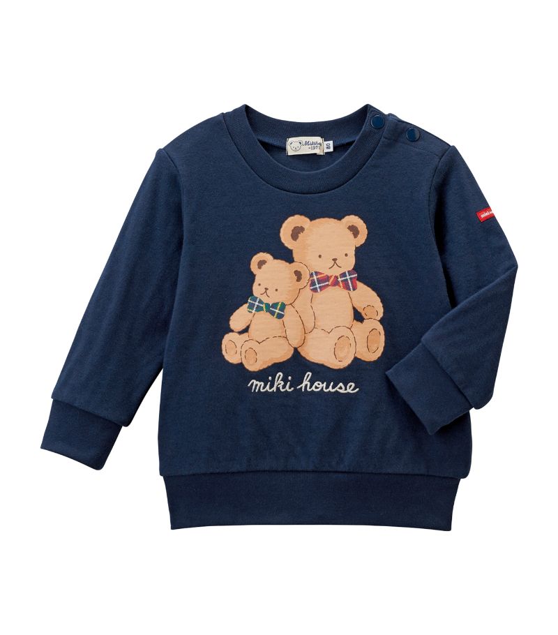 Miki House Miki House Teddy Paws Sweatshirt (2-4 Years)