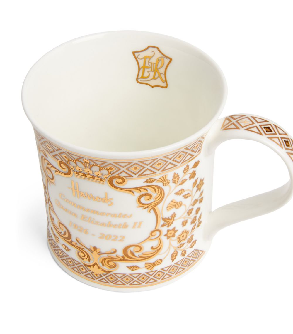 Harrods Harrods Queen Elizabeth II Commemorative Roundel Coffee Mug