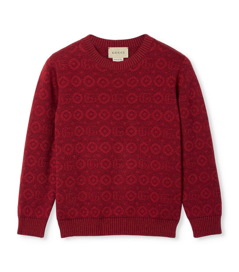 Gucci Gucci Kids Wool-Blend Double G Sweater (4-12 Years)