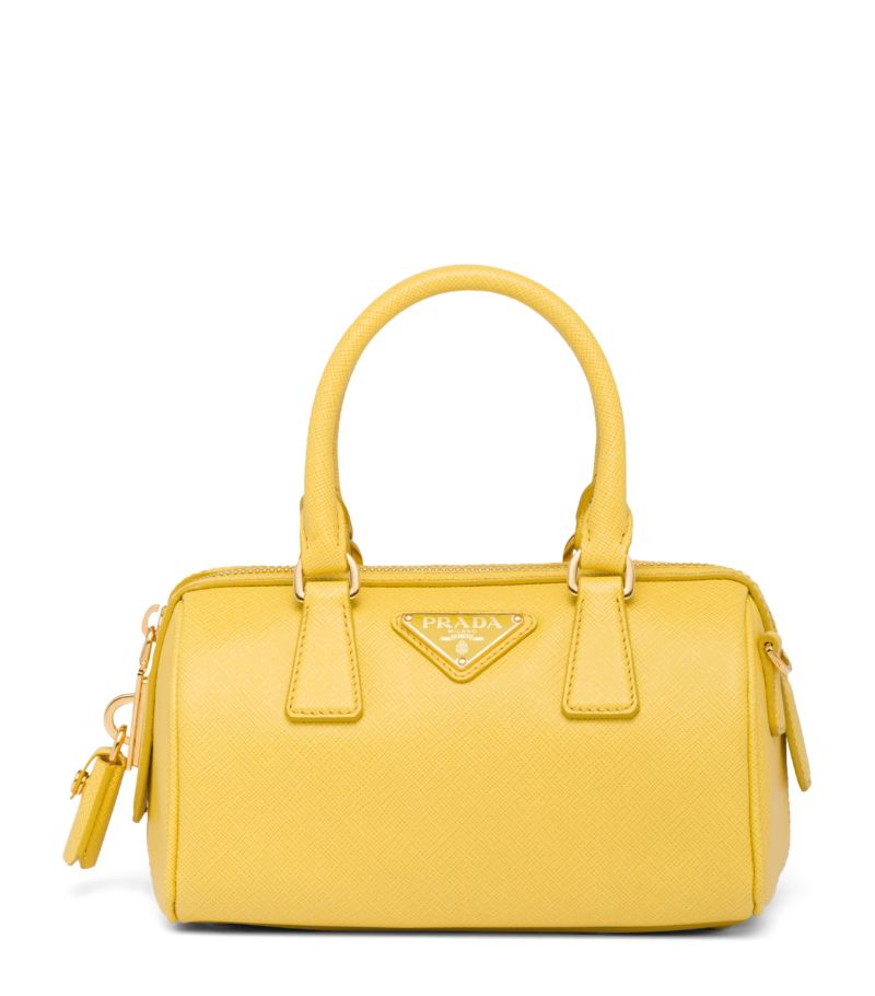 Prada Prada Saffiano Leather Top-Handle Bag