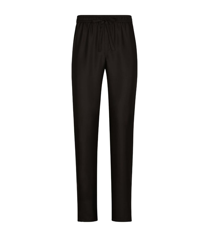 Dolce & Gabbana Dolce & Gabbana Silk Lounge Trousers