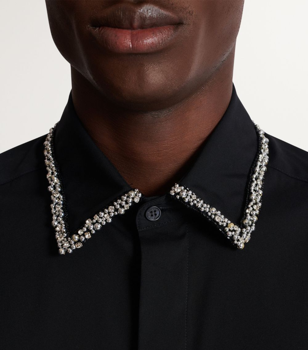 Balmain Balmain Appliqué Collar Shirt