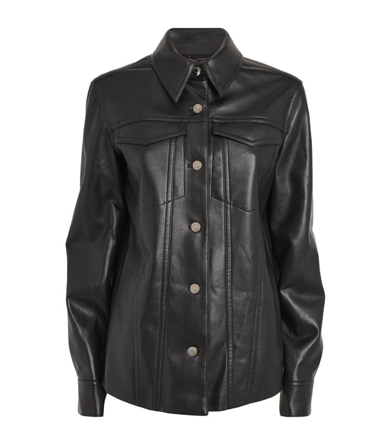 Nanushka Nanushka Leather Rocio Overshirt