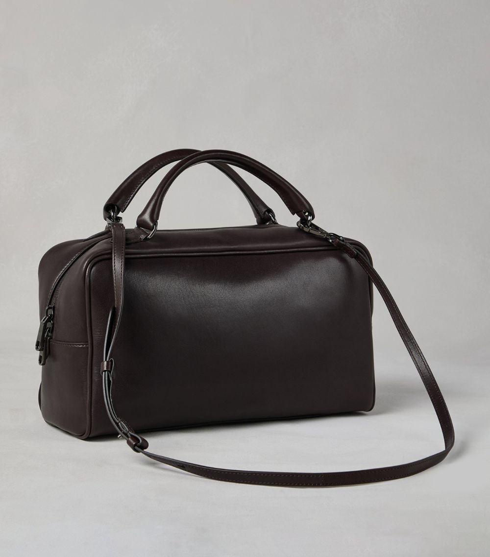 Brunello Cucinelli Brunello Cucinelli Nappa Leather Boston Explorer Bag