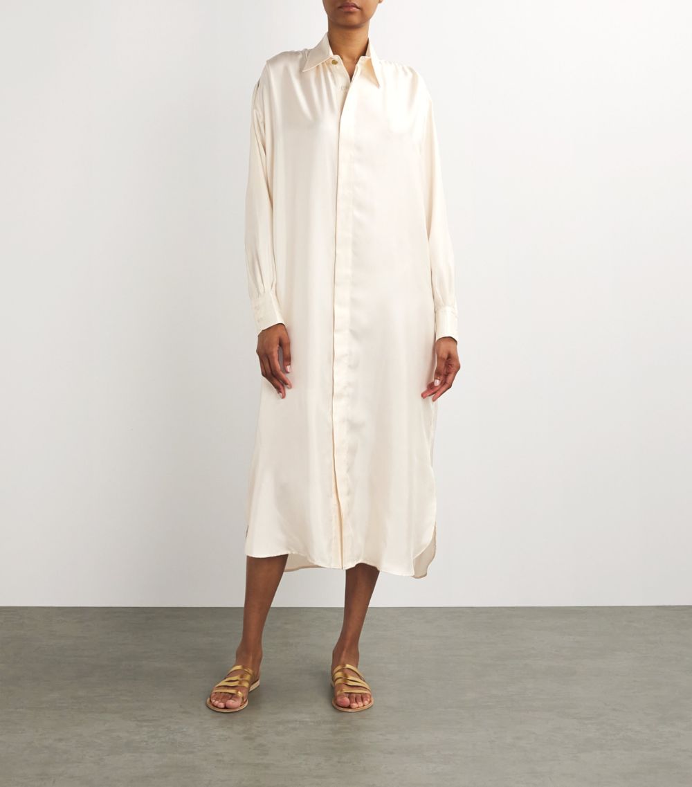 Le Kasha Le Kasha Silk Ouzoud Shirt Dress