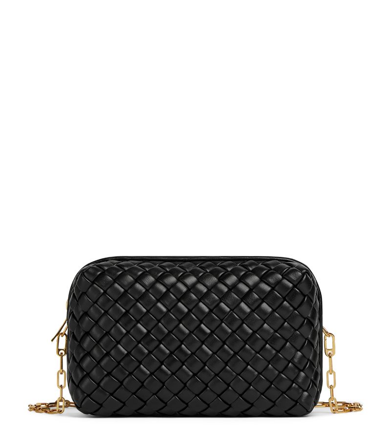 Bottega Veneta Bottega Veneta Mini Leather Padded Loop Camera Bag