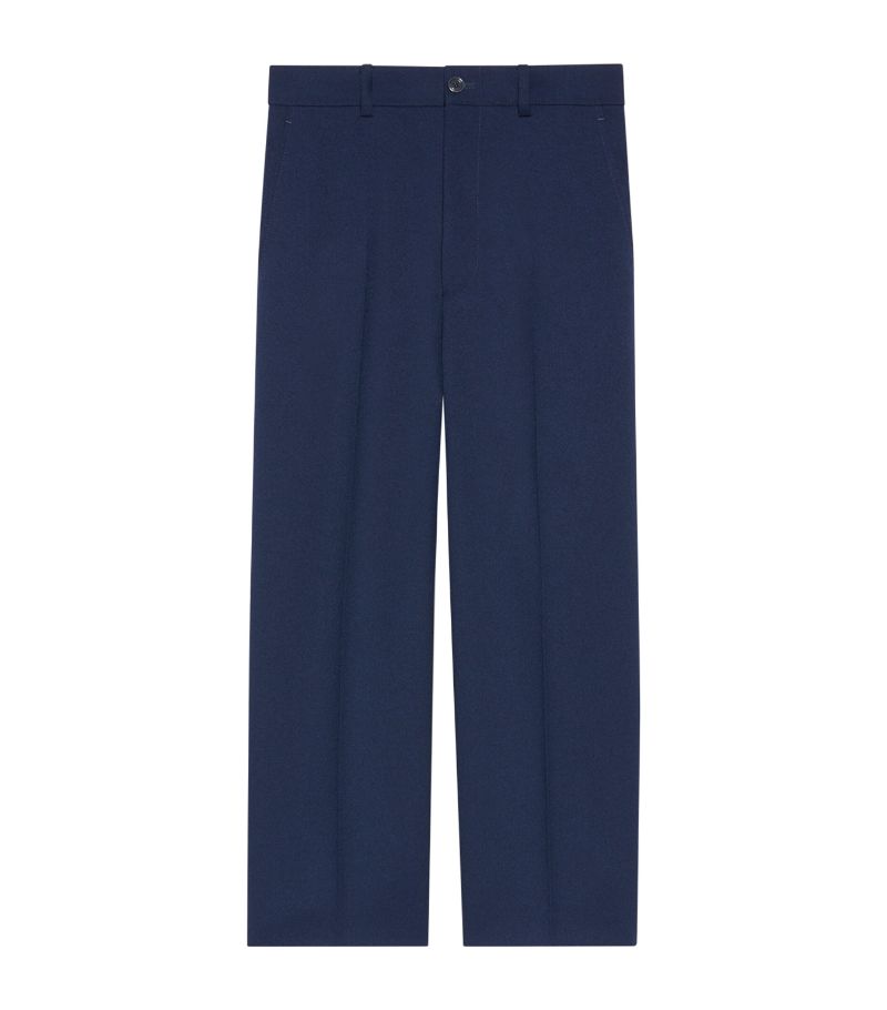 Gucci Gucci Cropped Tailored Trousers