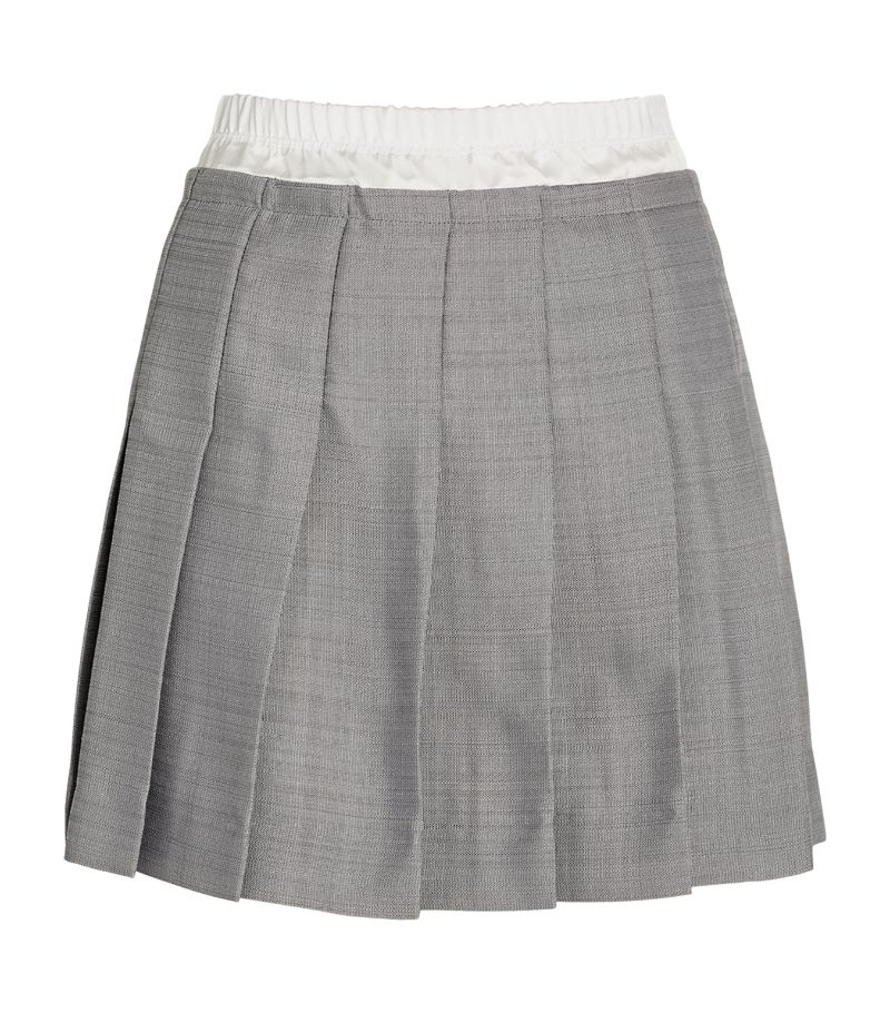  Sandro Pleated Mini Skirt