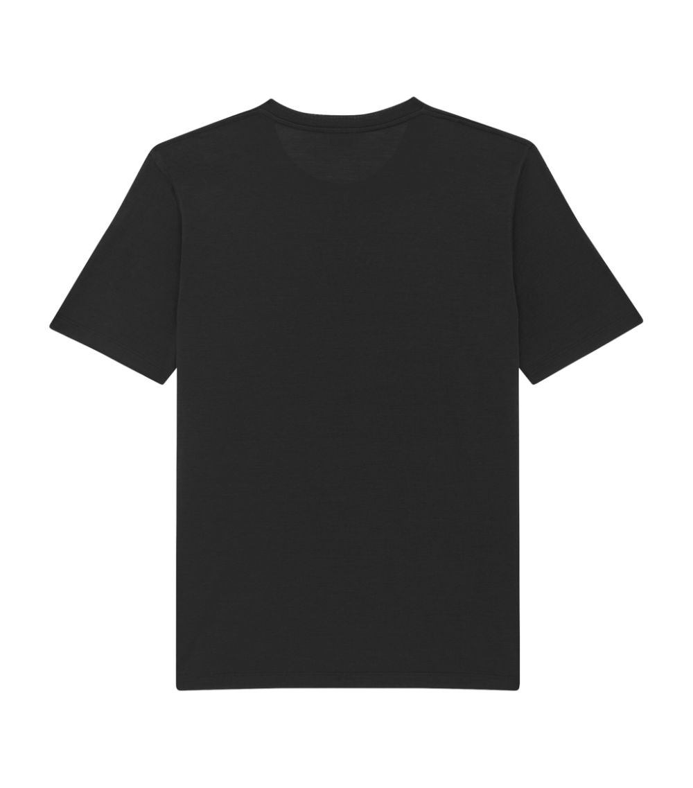 Saint Laurent Saint Laurent Wool-Silk T-Shirt