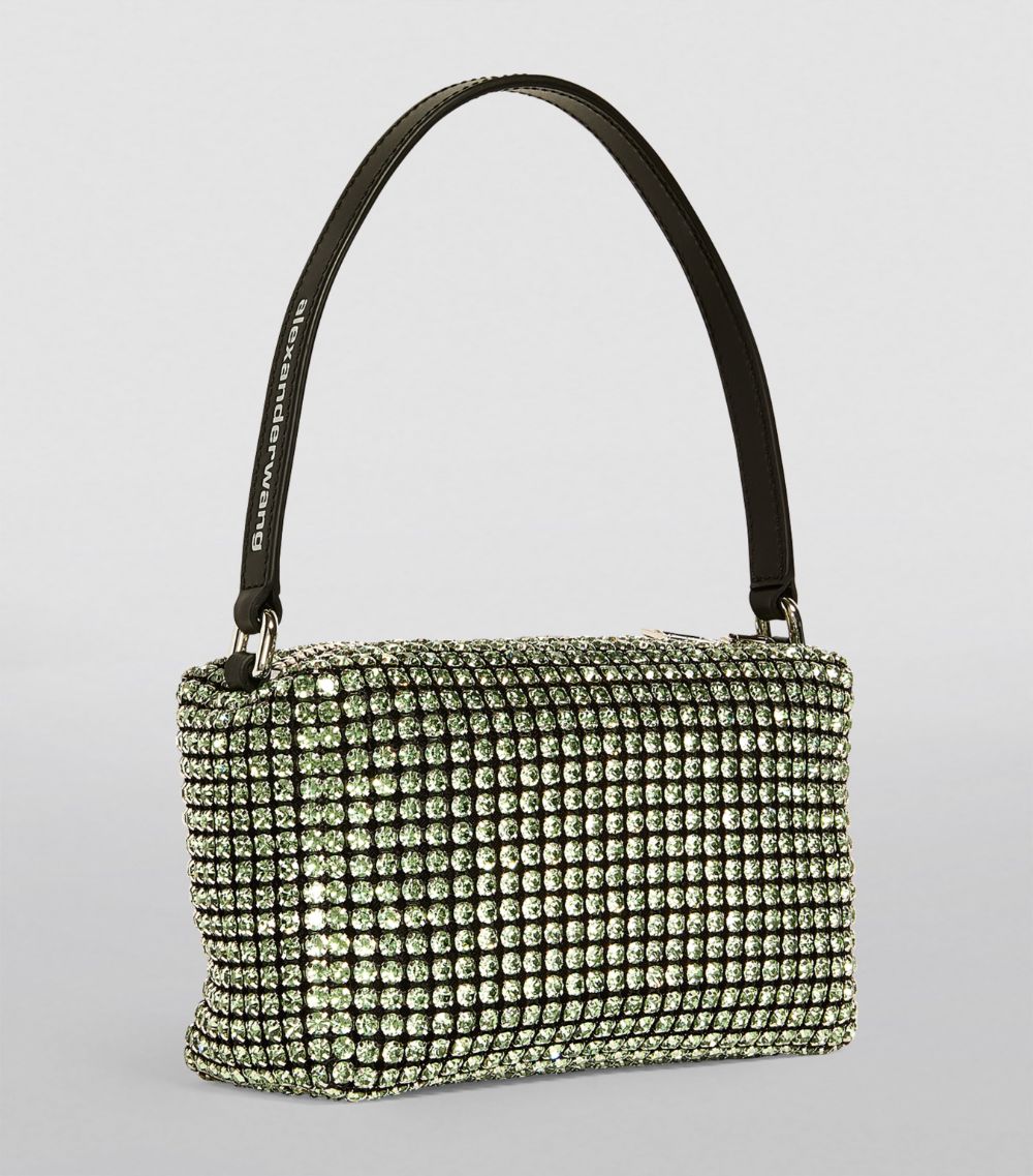 Alexander Wang Alexander Wang Crystal-Embellished Heiress Shoulder Bag