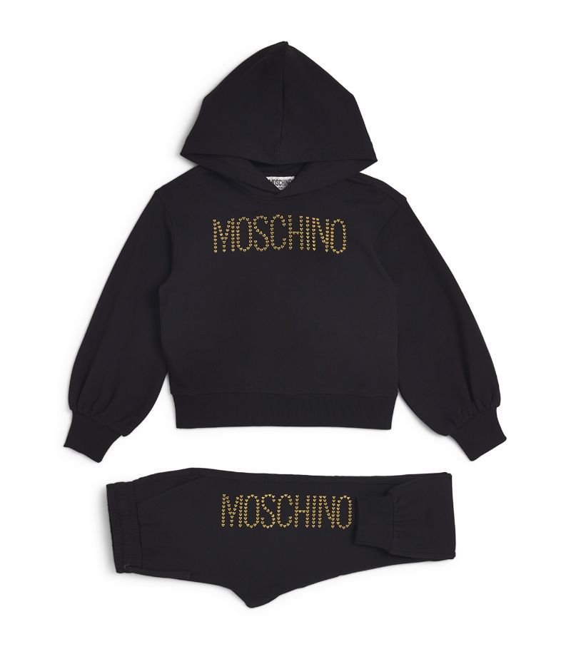 Moschino Moschino Kids Stretch-Cotton Logo Tracksuit (4-14 Years)