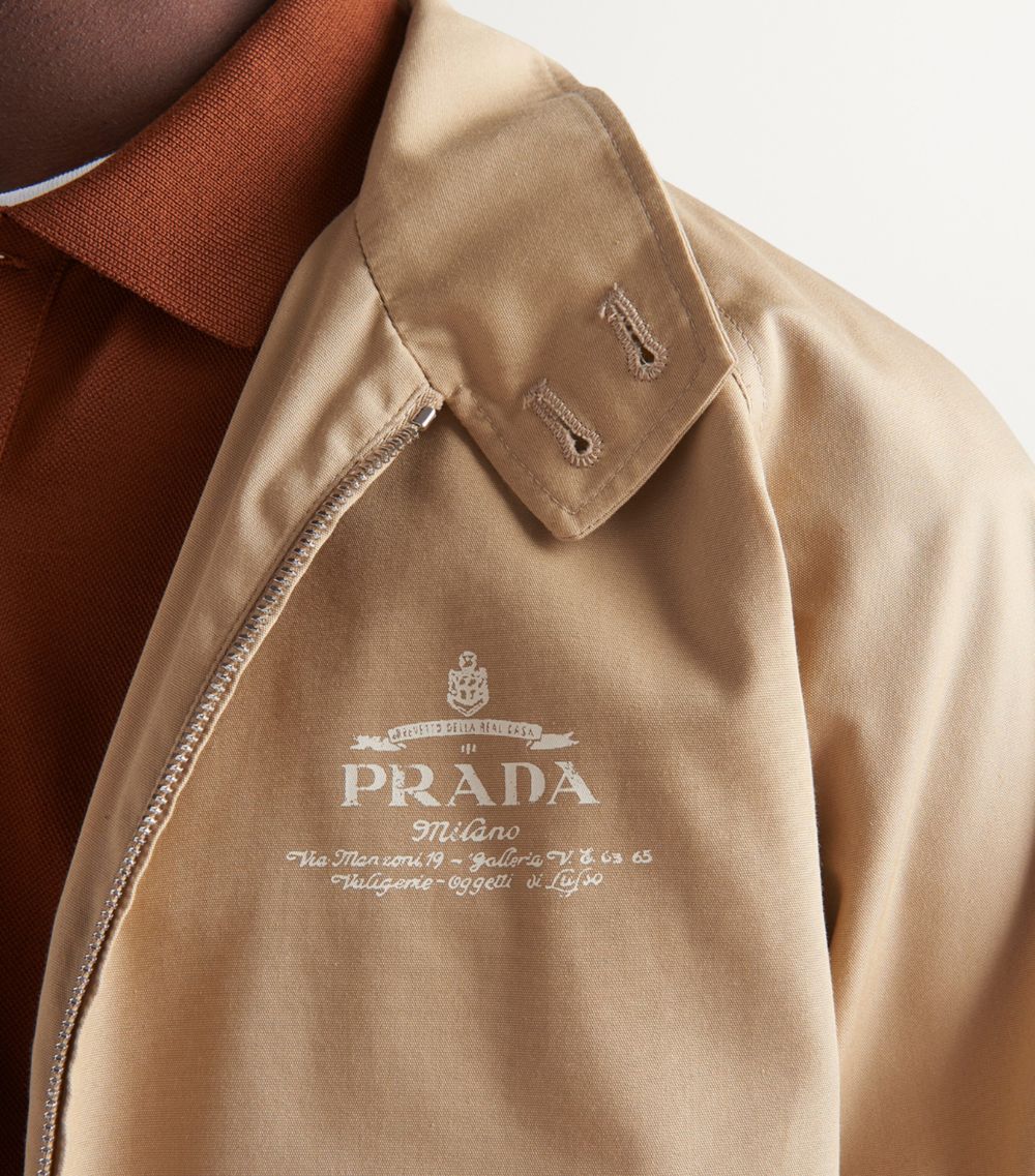 Prada Prada Cotton-Blend Jacket