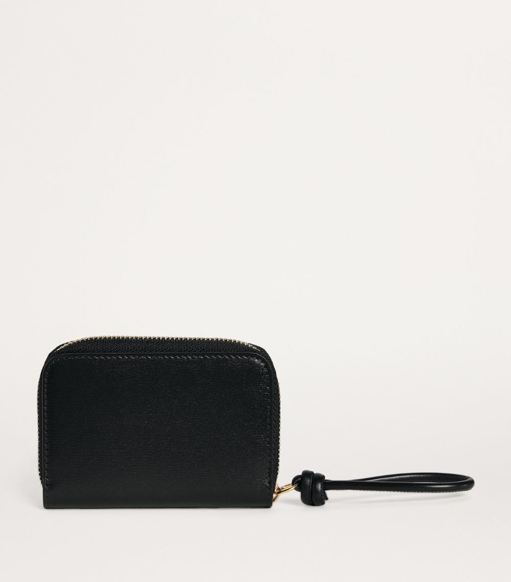 Jil Sander Jil Sander Leather Zip-Around Wallet