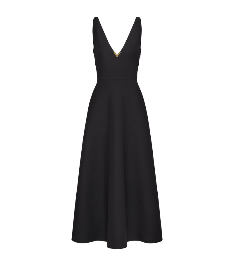 VALENTINO GARAVANI Valentino Garavani V-Neck Maxi Dress