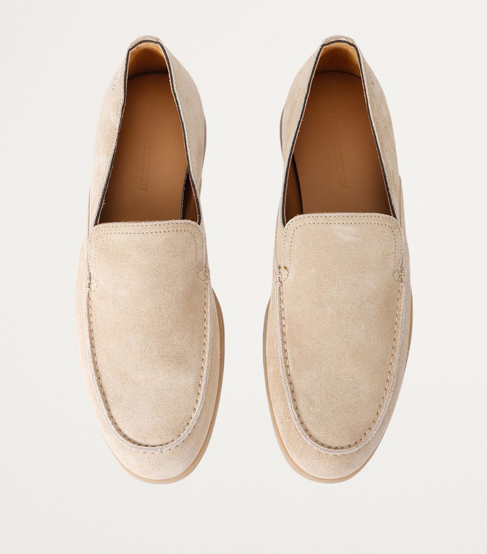 Harrys Of London Harrys Of London Suede Wharf Slip-On Loafers