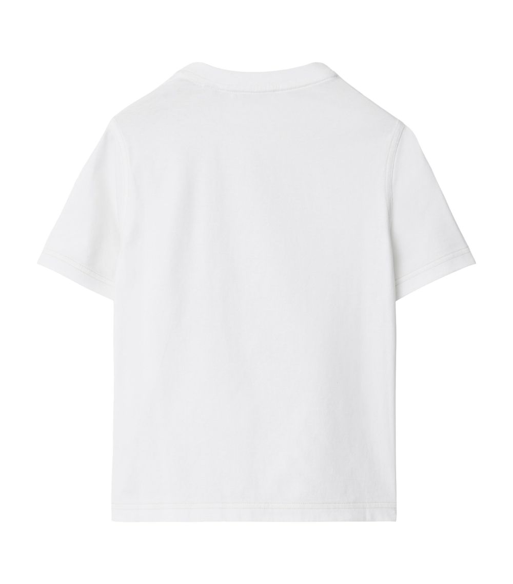 Burberry Burberry Kids Cotton Foxglove T-Shirt (3-14 Years)