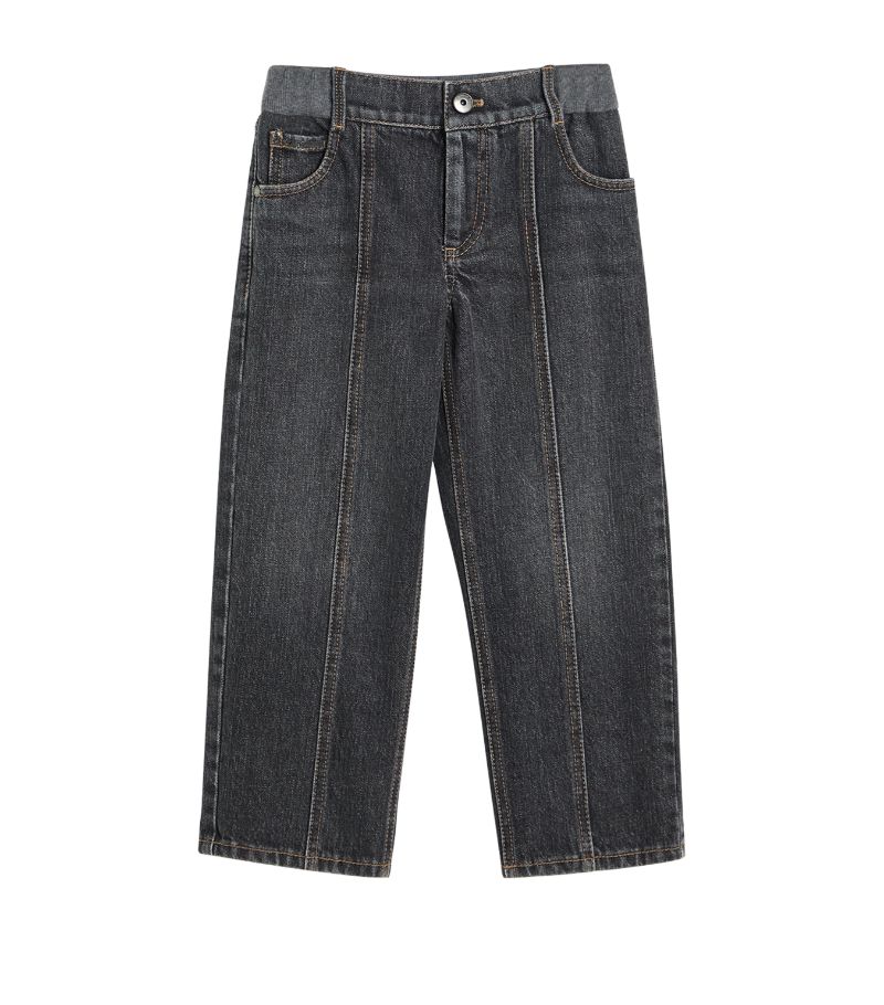 Brunello Cucinelli Kids Brunello Cucinelli Kids Straight Authentic Jeans