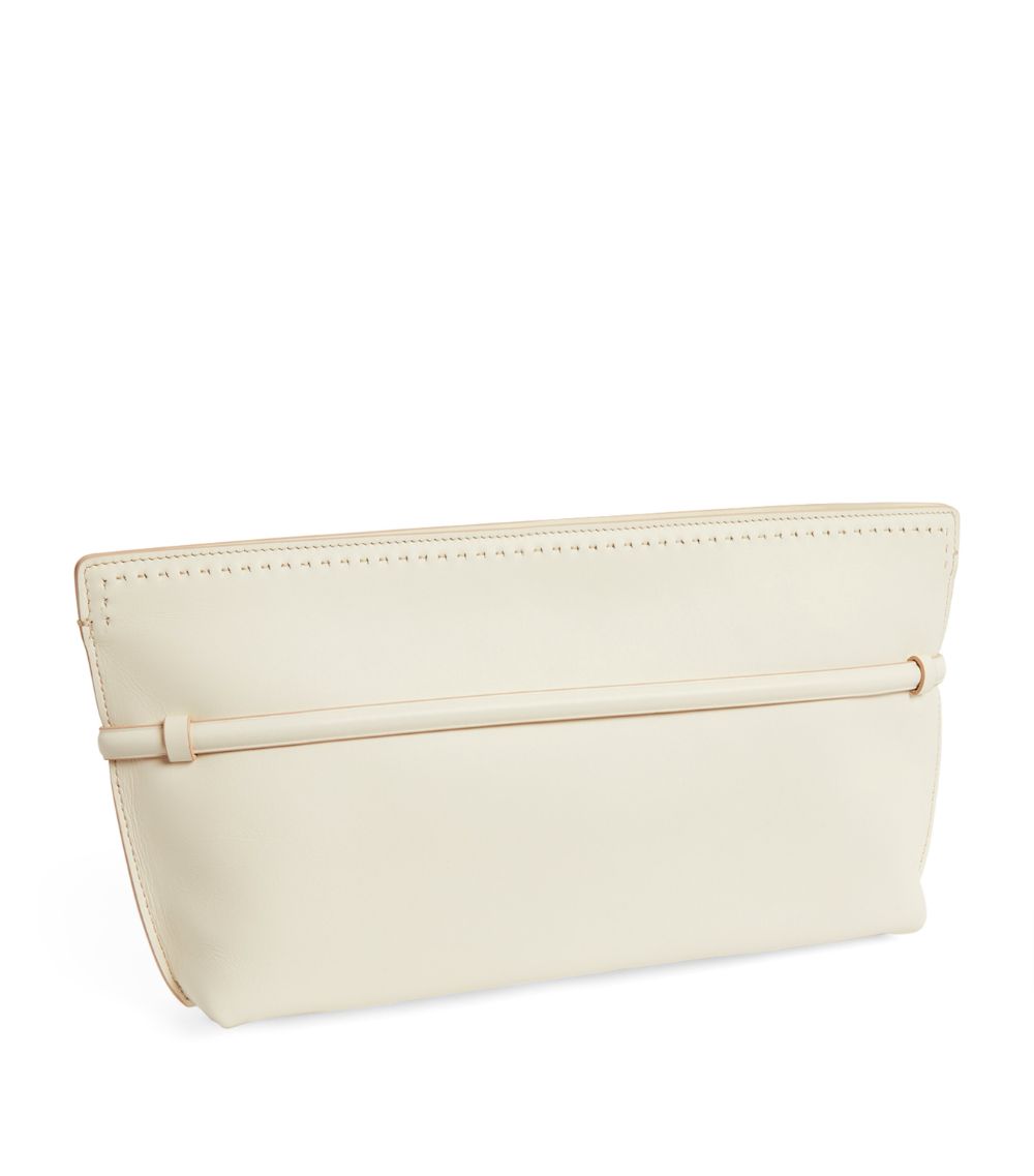 Max Mara Max Mara Leather Archetipo Clutch Bag