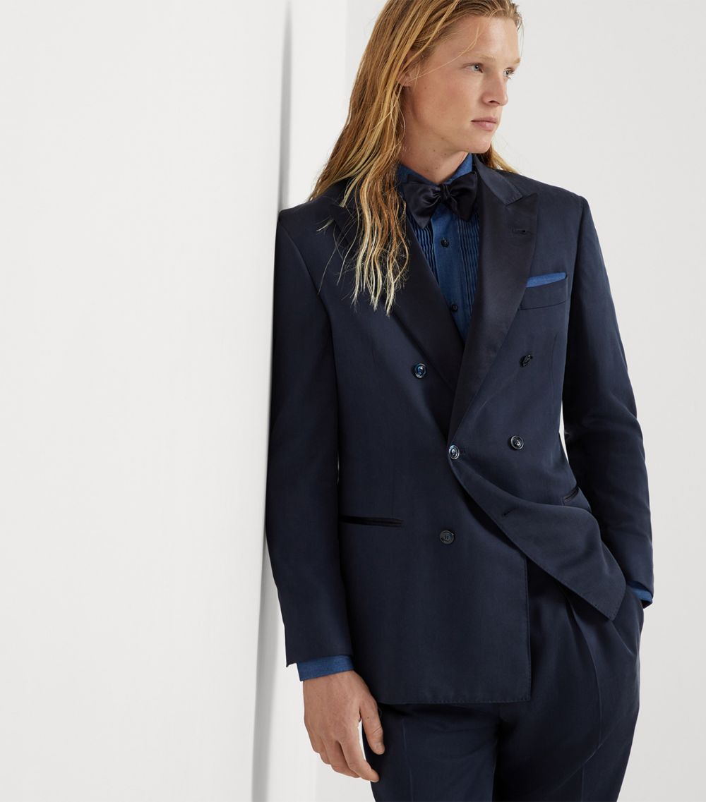 Brunello Cucinelli Brunello Cucinelli Silk Twill Délavé Tuxedo