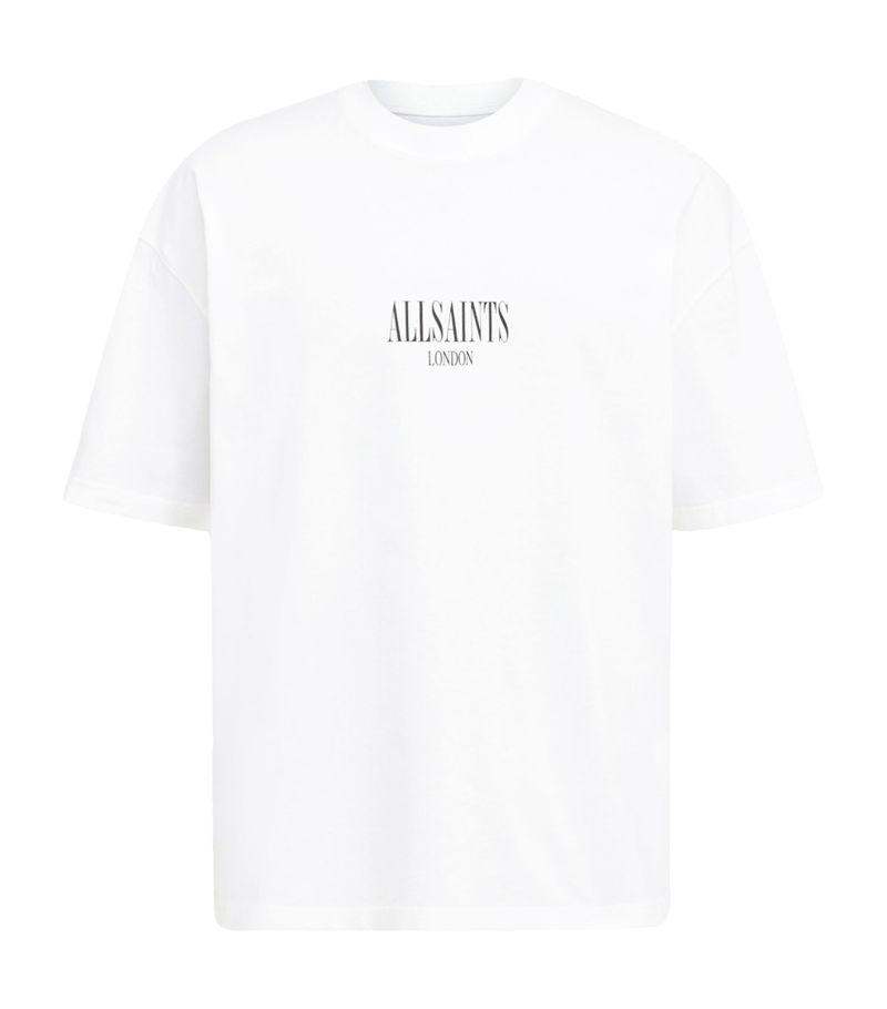 Allsaints Allsaints Organic Cotton Twilight Logo T-Shirt