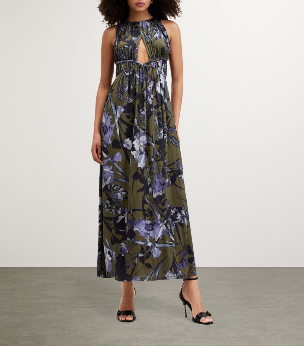 Allsaints Allsaints Floral Kaya Batu Maxi Dress