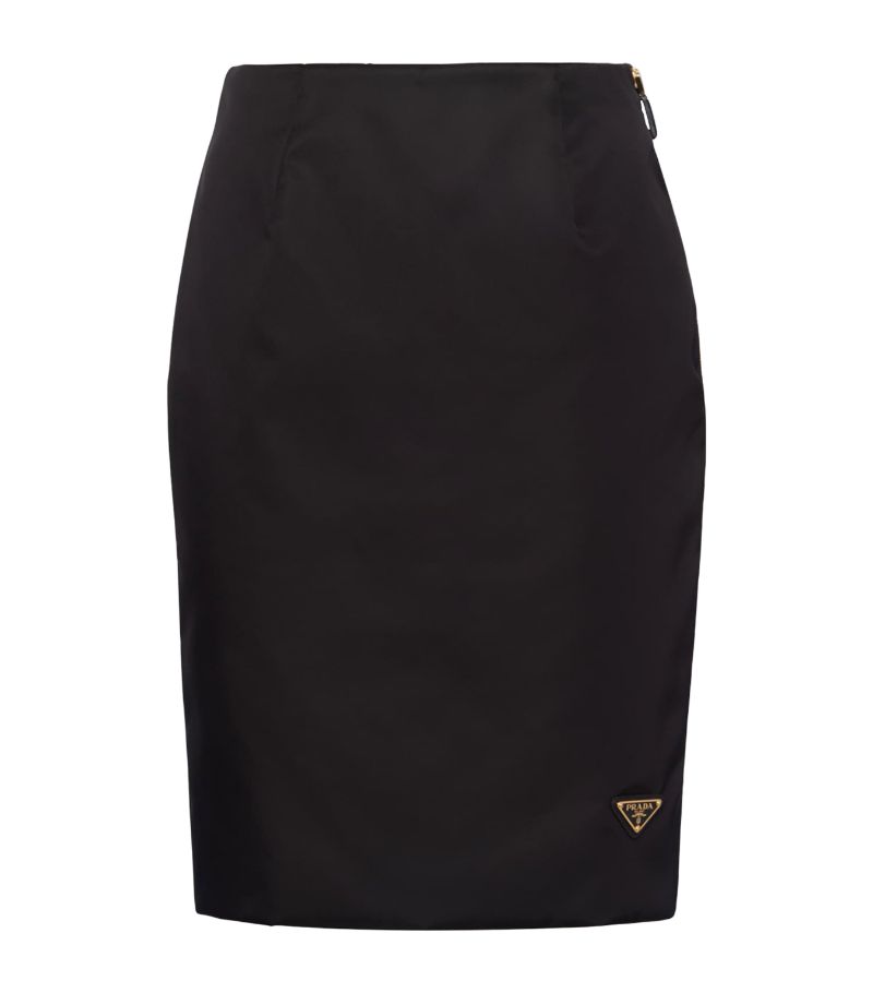 Prada Prada Re-Nylon Pencil Skirt