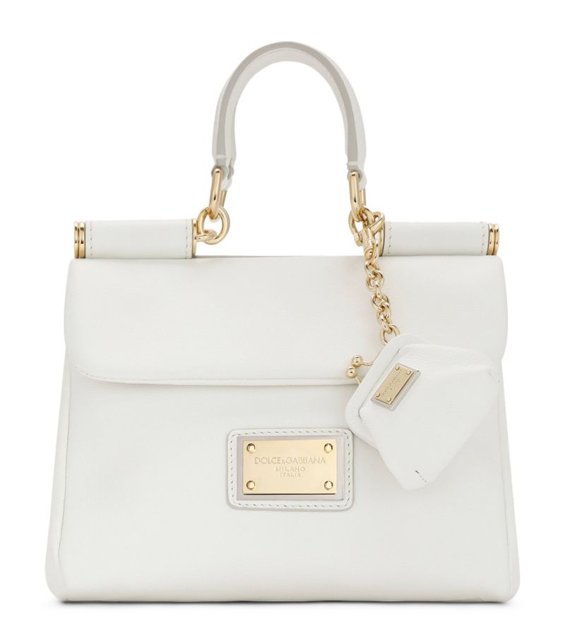 Dolce & Gabbana Dolce & Gabbana Small Leather Soft Sicily Bag