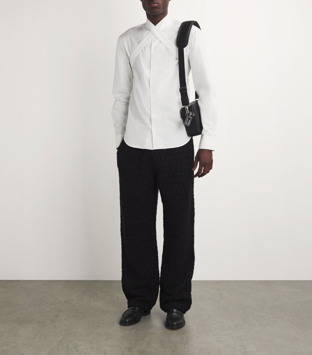 OFF-WHITE Off-White Cotton Harness-Detail Shirt