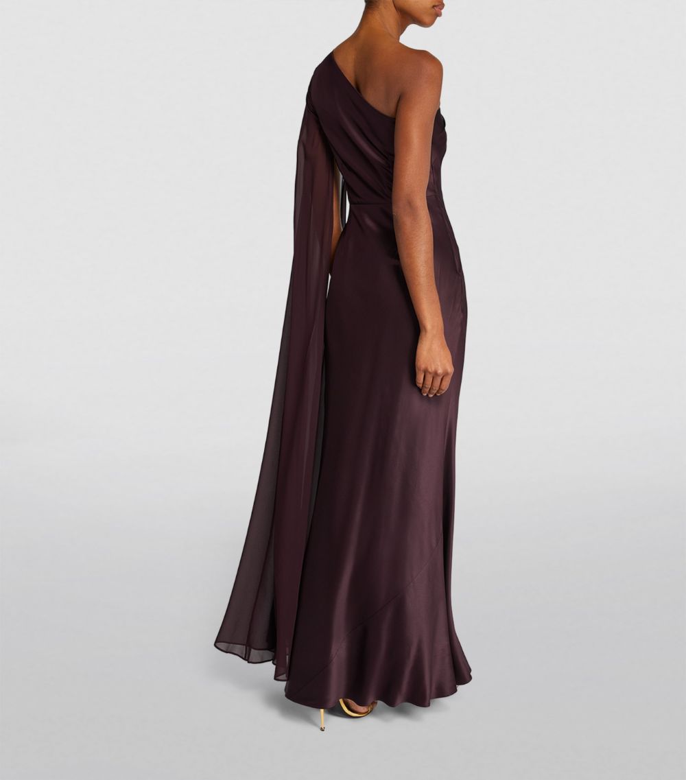 Roland Mouret Roland Mouret Silk Asymmetric Gown