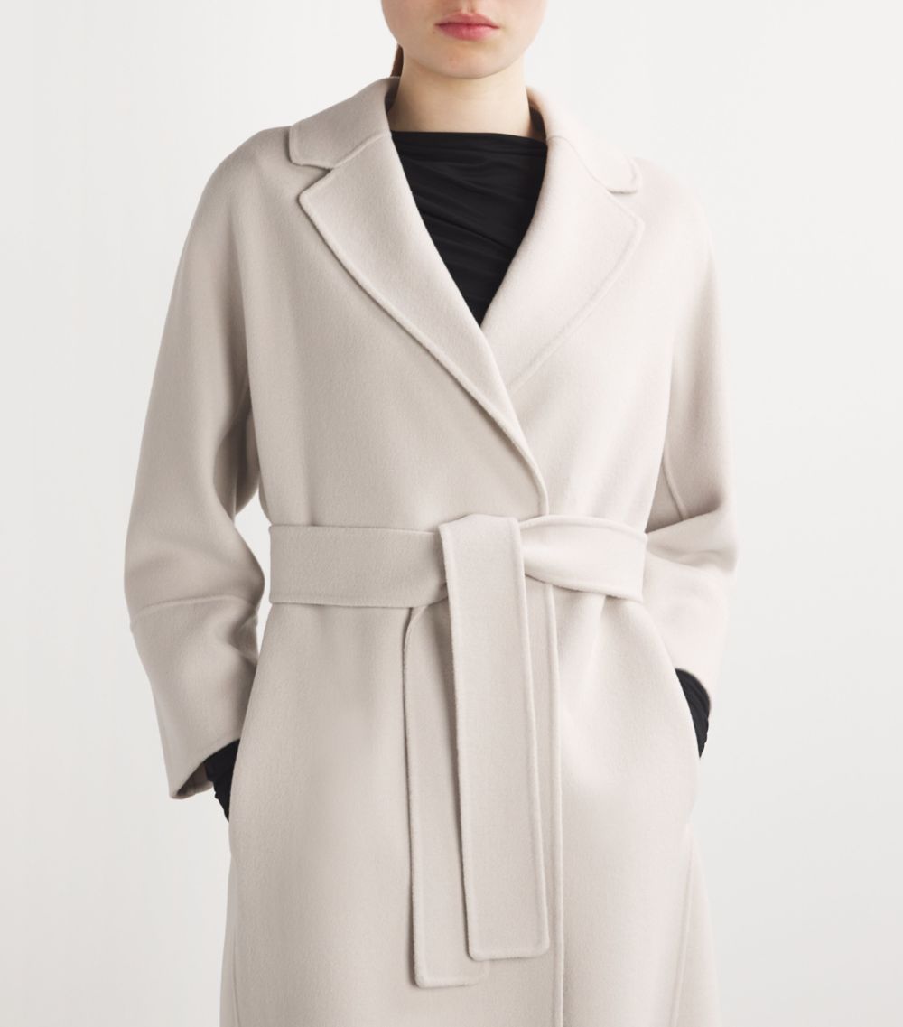 Max Mara Max Mara Virgin Wool Wrap Coat