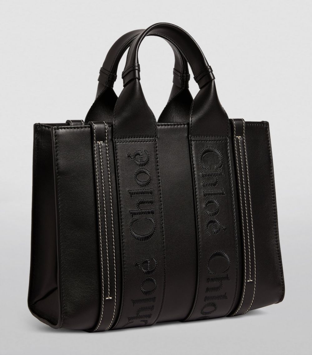 Chloé Chloé Small Leather Woody Tote Bag