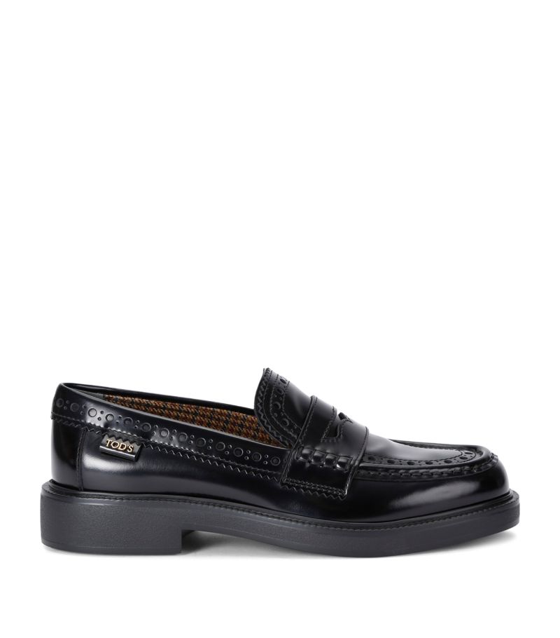 Tod's Tod'S Leather Gomma Loafers