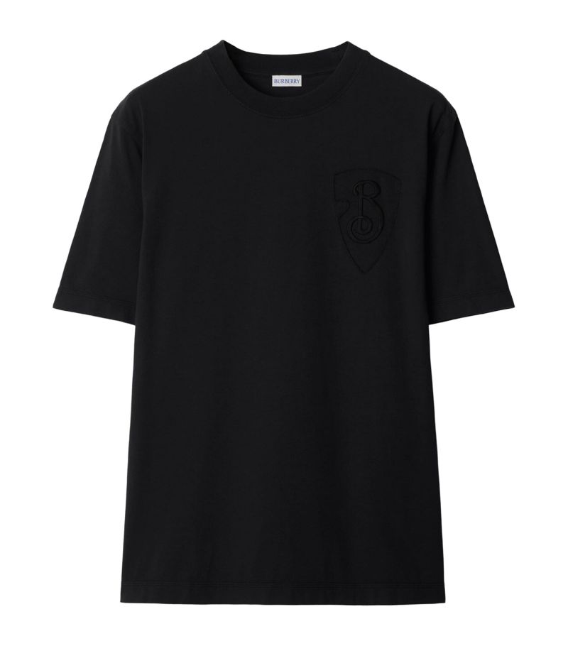 Burberry Burberry Cotton B-Shield T-Shirt