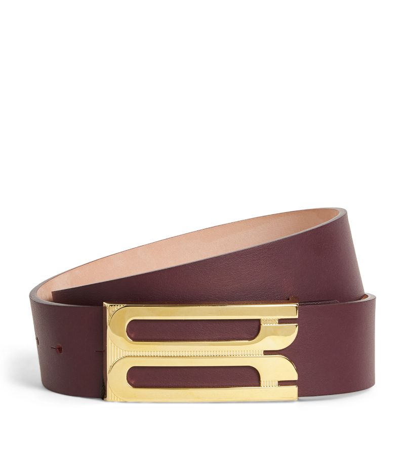 Victoria Beckham Victoria Beckham Leather Jumbo Frame Belt