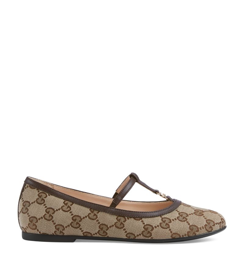 Gucci Gucci Kids Double G Ballet Flats