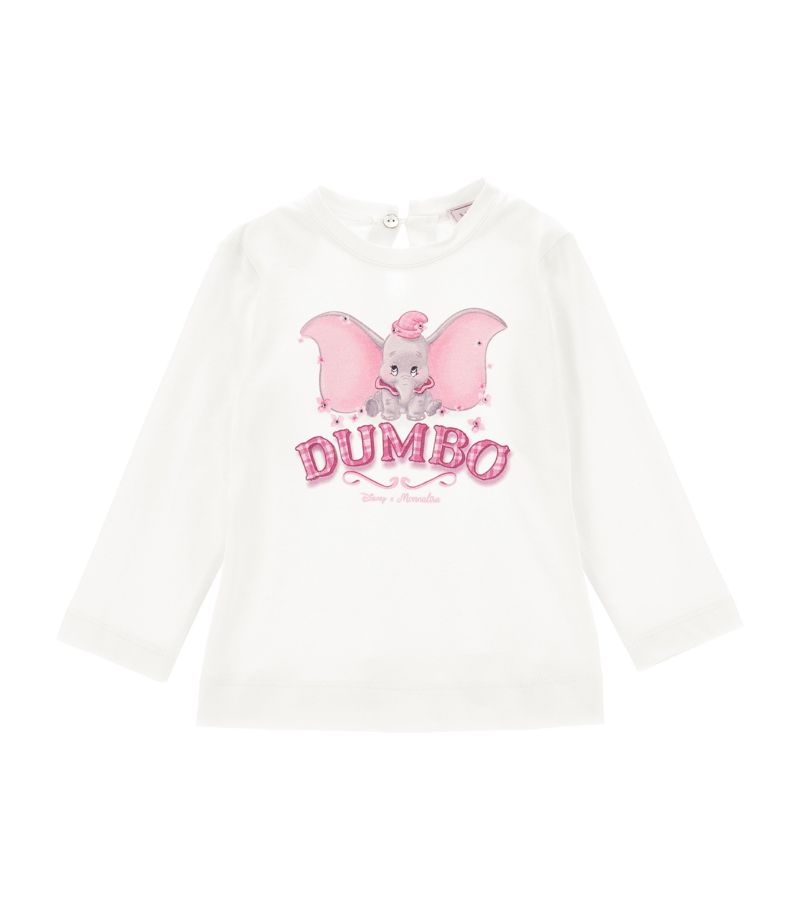 Monnalisa Monnalisa X Disney Dumbo Long-Sleeve T-Shirt (3-36 Months)