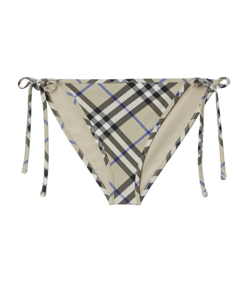 Burberry Burberry Burberry-Check Bikini Bottoms