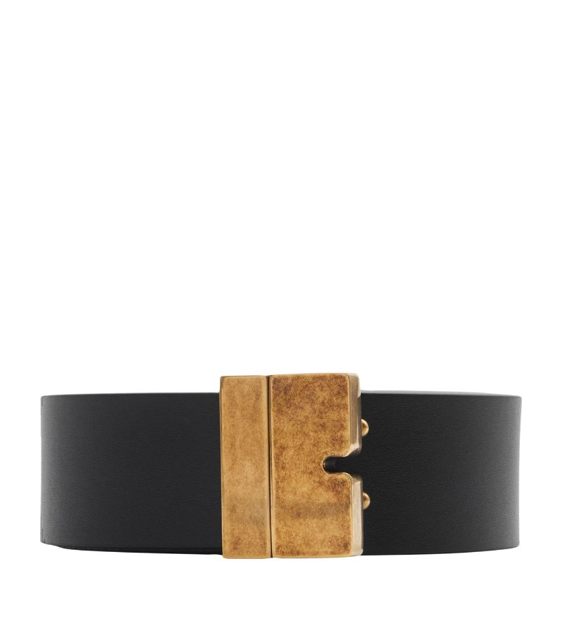 Burberry Burberry Leather Reversible B Cut Belt