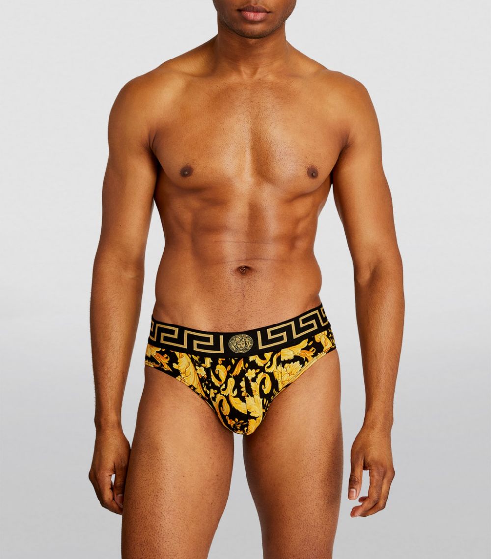 Versace Versace Baroque Low-Rise Briefs