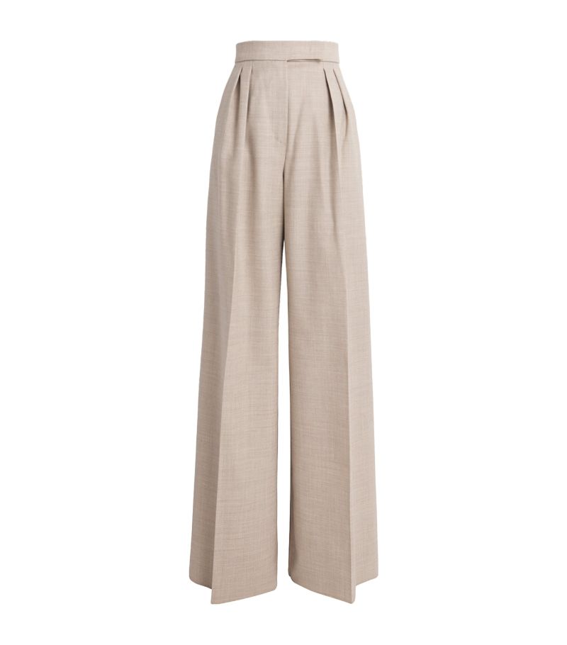 Max Mara Max Mara Virgin Wool Tailored Trousers