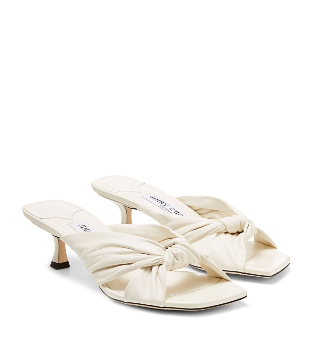 Jimmy Choo Jimmy Choo Avenue 50 Leather Mules