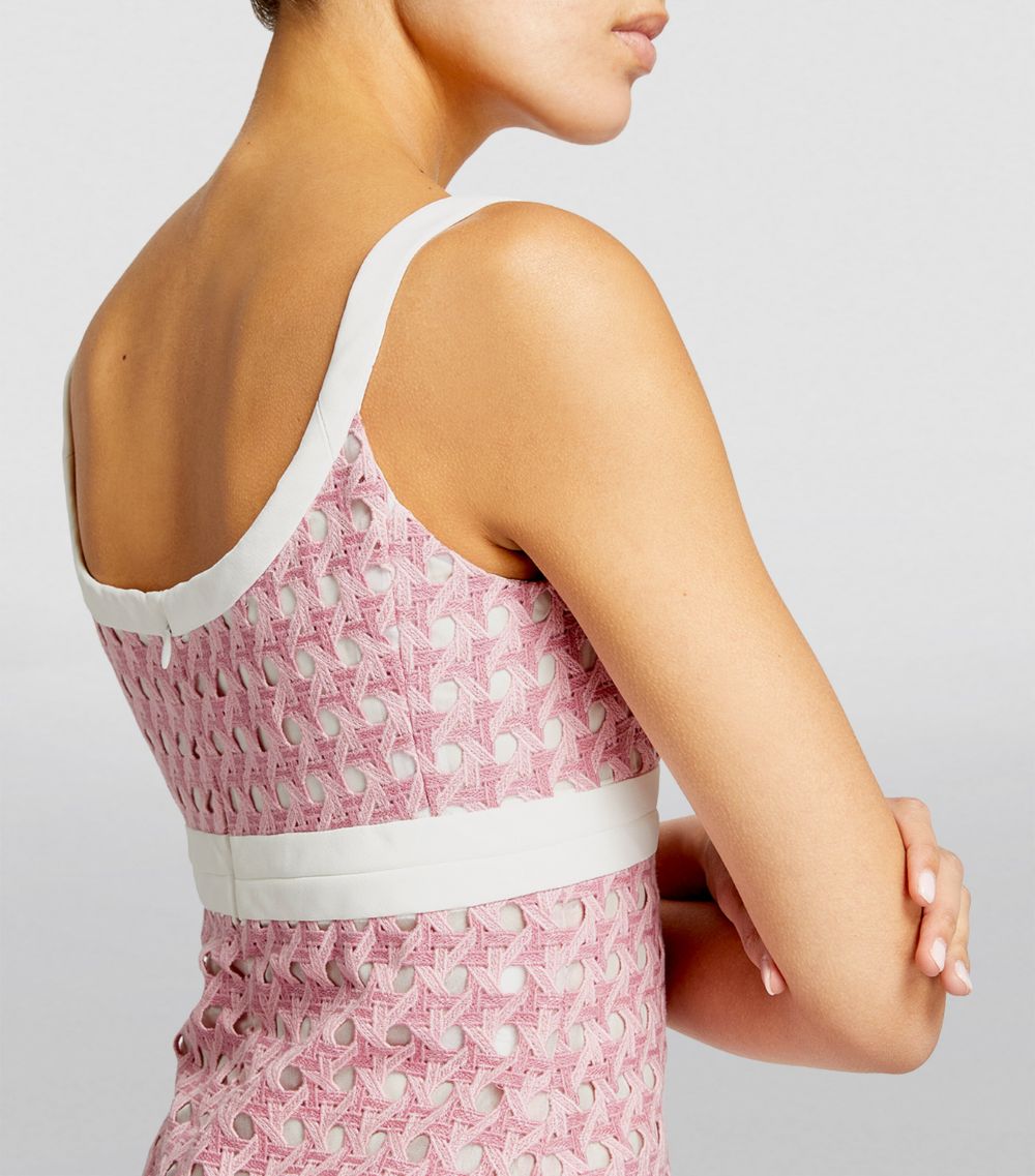 Giambattista Valli Giambattista Valli Perforated Treillage Mini Dress