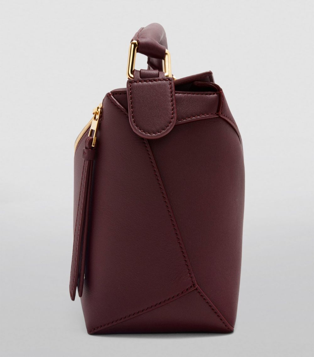 Loewe Loewe Small Leather Puzzle Edge Top-Handle Bag