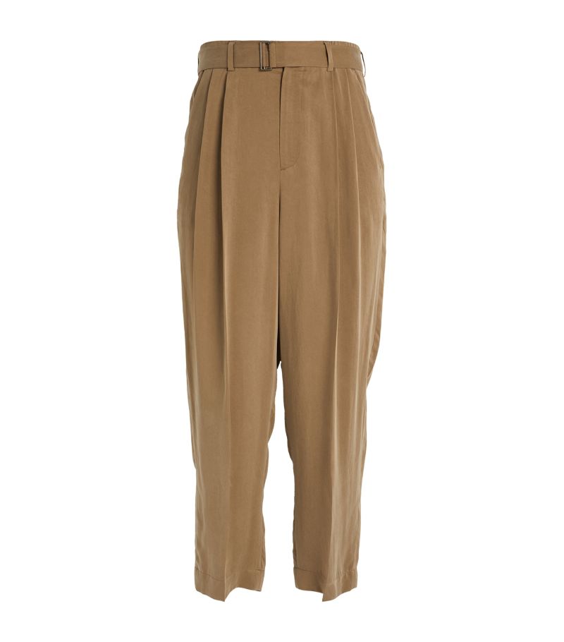 Le 17 Septembre Le 17 Septembre Cropped Belted Trousers