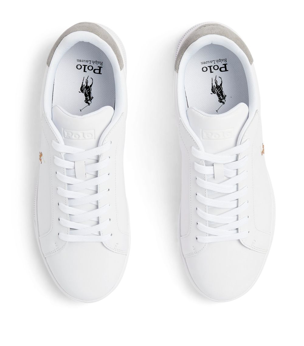 Rlx Ralph Lauren Rlx Ralph Lauren Leather Heritage Court Sneakers