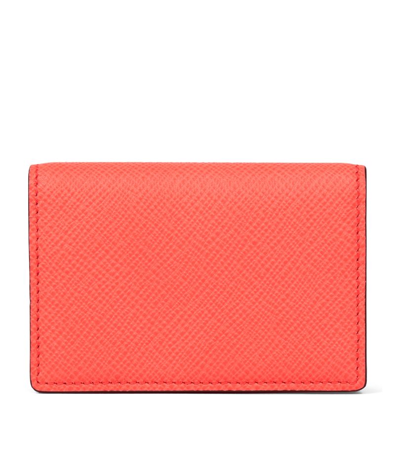 Smythson Smythson Leather Folded Panama Card Holder