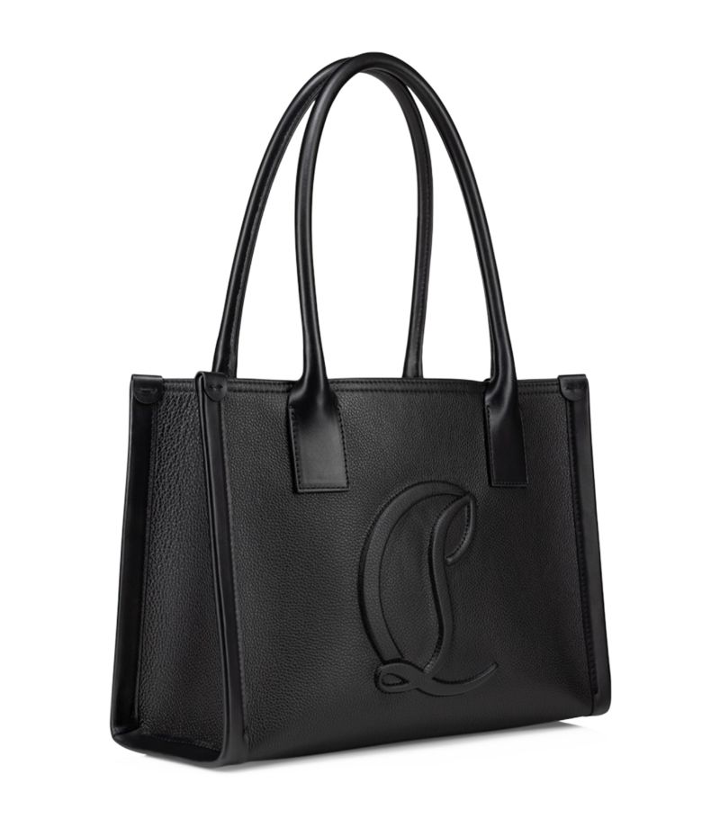 Christian Louboutin Christian Louboutin By My Side Small Leather Tote Bag