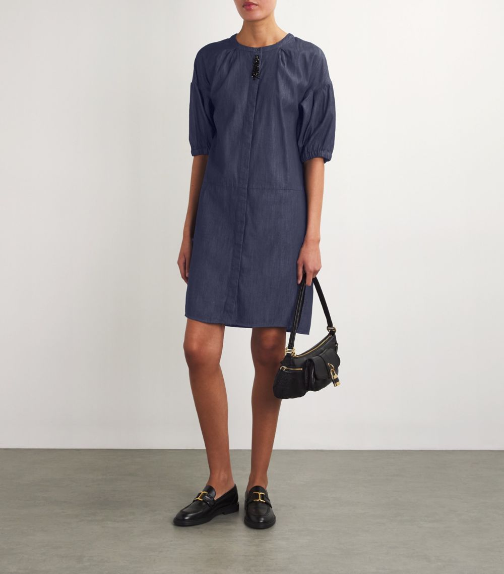 Max Mara Max Mara Denim Mini Dress